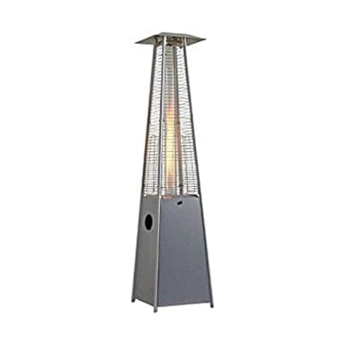 Estufa Modelo Piramide para exterior imagen de estufa Modelo Piramide para exterior negra o inoxidable en venta en SILVANGAS